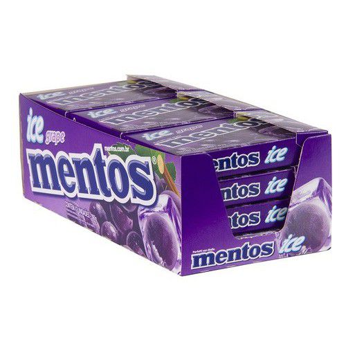 BOX MENTOS ICE GRAPE DISPLAY 12 X 24,1G 289,2G