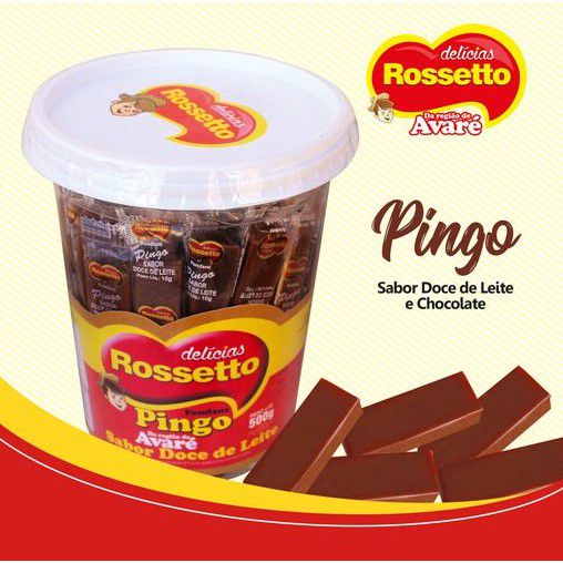 PINGO LEITO FONDANT CHOCOLATE 500G ROSSETTO