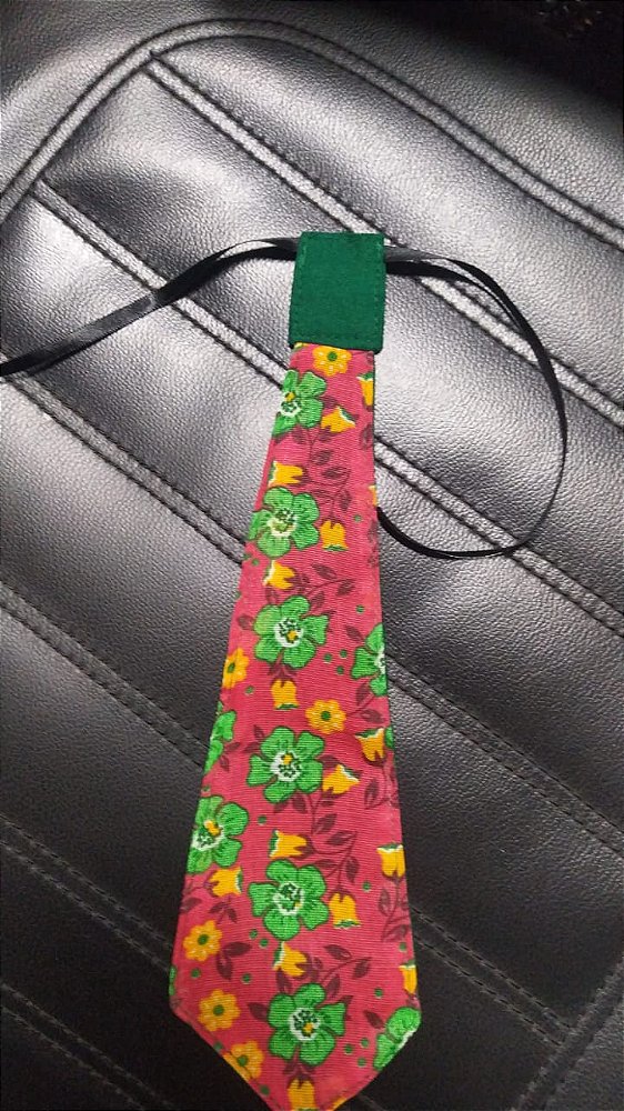 Gravata Festa Junina  Tecido Decorada