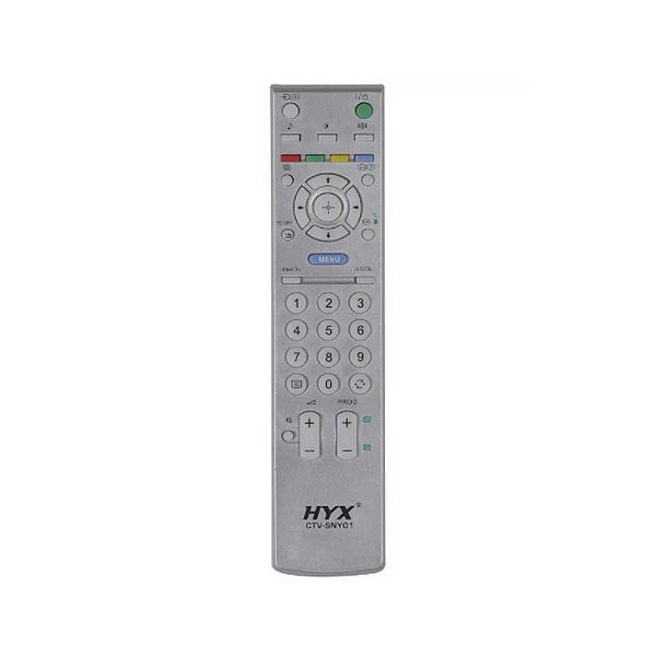 Controle Remoto para TV LCD SONY HYX, Prata - CTV-SNY01