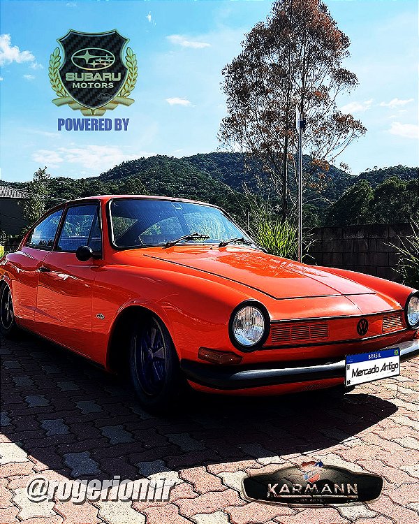 Karmann Ghia TC com motor Subaru