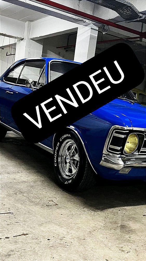 Opala Coupê Especial ano 1973 6 cilindros