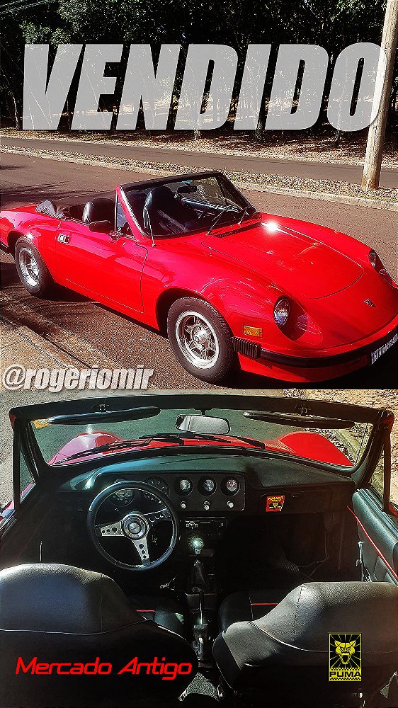 Puma Conversível, ano 1980