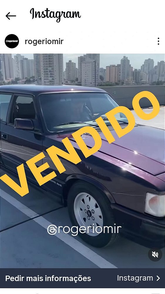 Opala Comodoro ano 1991, modelo 1992