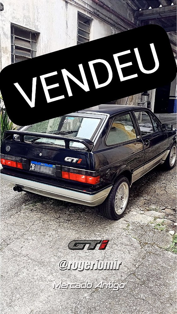 Gol GTi Azul Mônaco