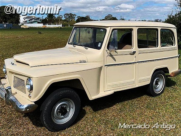 Rural Willys Overland Ano 1964, 100% Original