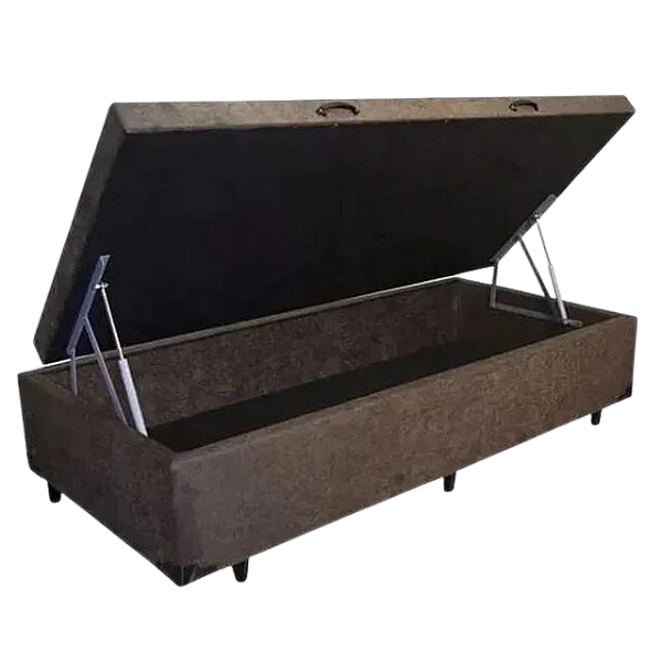 BASE CAMA BOX COM BAÚ SOLTERIO