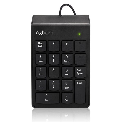 Teclado Numérico - Exbom -BKN30