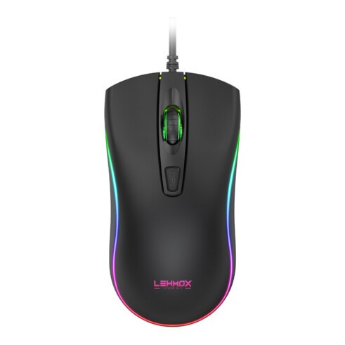 Mouse Gamer LEHMOX GT M6 LED RGB 1600DPI