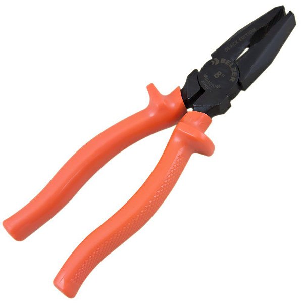 ALICATE UNIVERSAL 8" BLACK EDITION BELZER