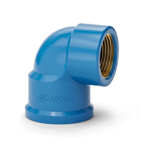 JOELHO 90 SOLDAVEL C/BUCHA LATAO 20MM X 1/2 - KRONA