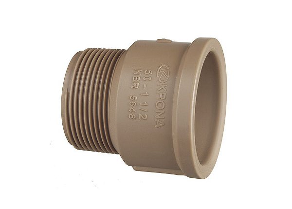 ADAPTADOR SOLDAVEL CURTO 25MM X 3/4 - KRONA