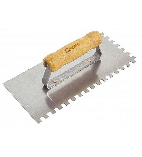 DESEMPENADEIRA AÇO DENTADA 8 x 8 mm CORTAG