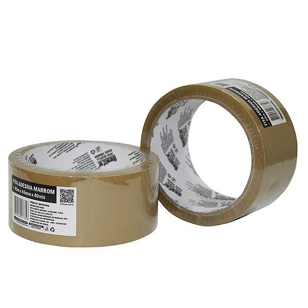 FITA ADESIVA MARROM 45MX45MMX40MIC - BESTFER