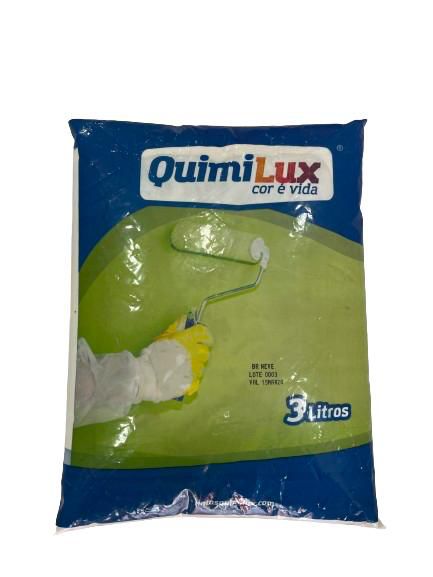 TINTA ACRILICA INTERNA 3,0 L SACO BRANCO NEVE - QUIMILUX