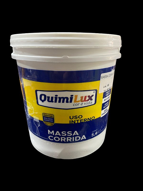 MASSA CORRIDA 5,4KG GALAO - QUIMILUX
