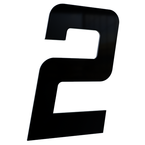 NUMERO 130MM PRETO - 2 - METALMIDIA