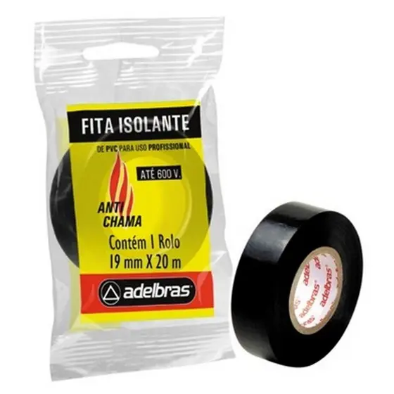 FITA ISOLANTE 19MMX20M - ADELBRAS