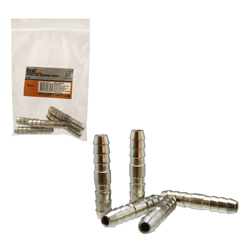 CONECTOR EMENDA RETO 1/4 - 5PCS - BESTFER