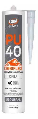 SELANTE PU40 CINZA 380G  - ORBI