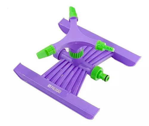 IRRIGADOR ROTATIVO DE PLASTICO 3 JATOS COM ENCAIXE 3/4" ALCANCE RETO - 15 M - PALISAD