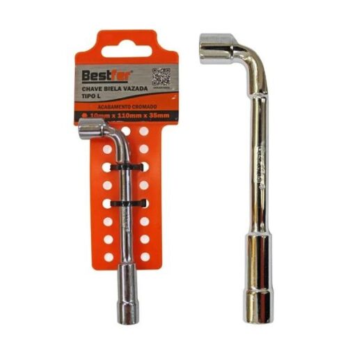 CHAVE BIELA VAZADA TIPO L 10MM - BESTFER