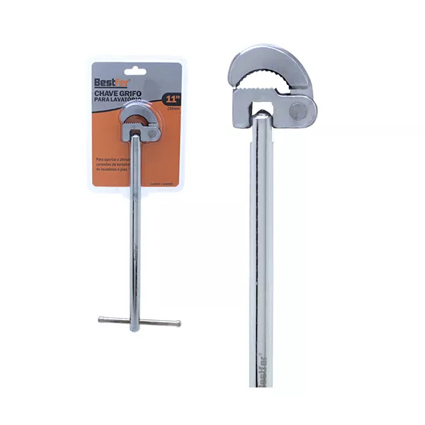 CHAVE GRIFO PARA LAVATORIO 11" - BESTFER