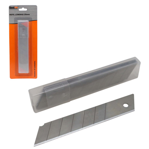 REFIL LAMINAS 25MM - 10PCS - BESTFER