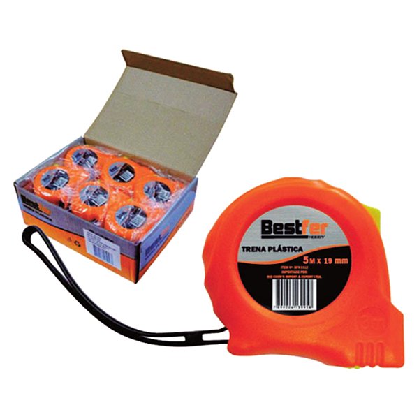 TRENA CAIXA PLASTICA 5MX19MM -  BESTFER