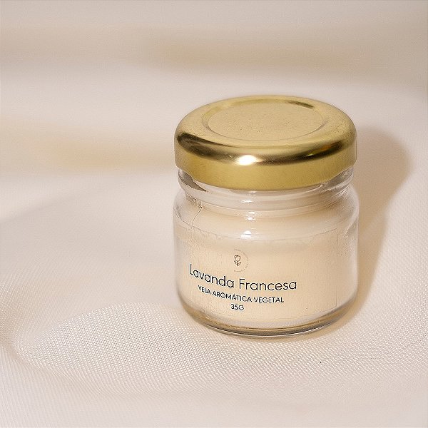 Mini Vela Aromática Lavanda Francesa