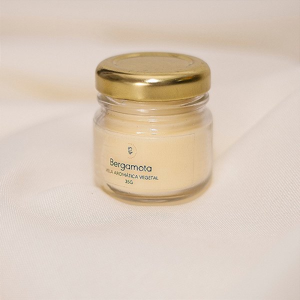 Mini Vela Aromática Bergamota