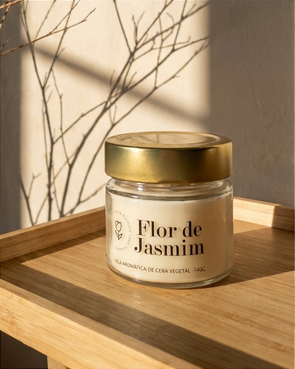 Vela Aromática Flor de Jasmim
