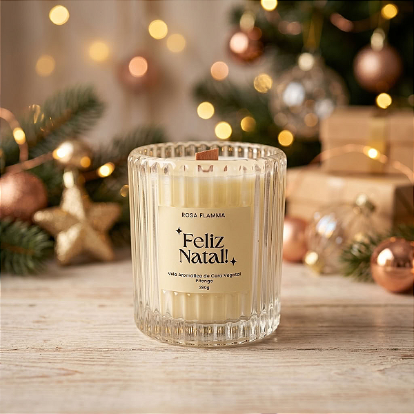 Vela Aromática Pitanga - Coleção de Natal