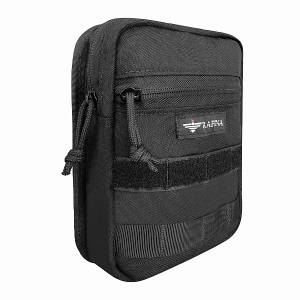 Bolso Modular Duplo Space Rapina Militar - Preto