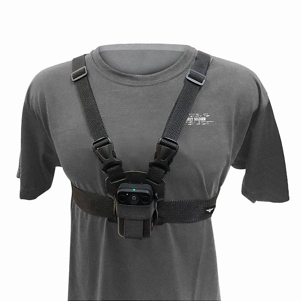 Cinto Bodycam Rapina Militar - Preto