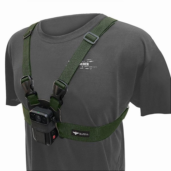 Cinto Bodycam Rapina Militar - Verde Oliva