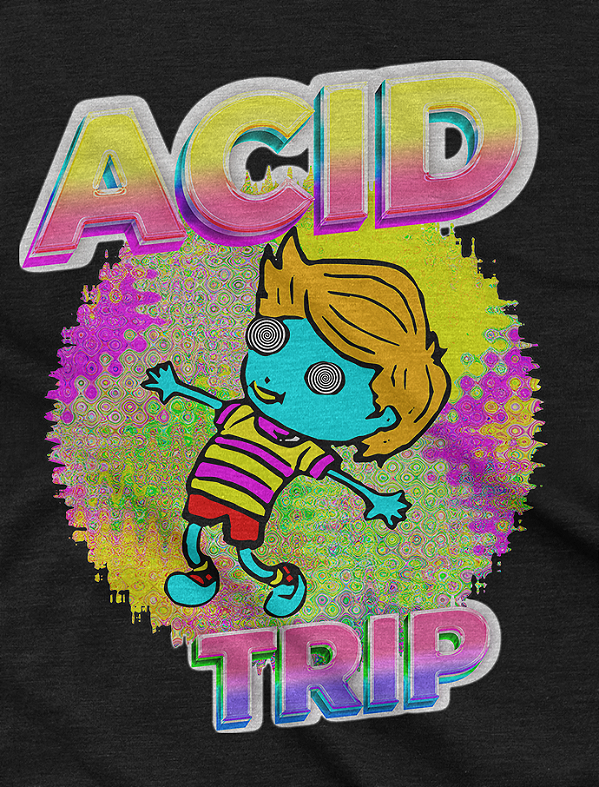 Camiseta Acid Trip OVERSIZED