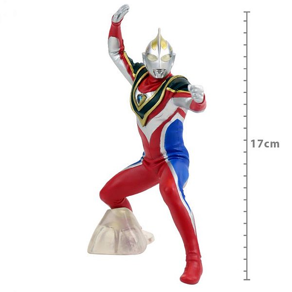 BANDAI FIGURE ULTRAMAN GAIA - ULTRAMAN TIGA - HERO'S BRAVE STATUE (SUPREME - VERSION)