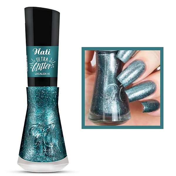 Esmalte Nati Se Joga! Coleção Ultra Glitter