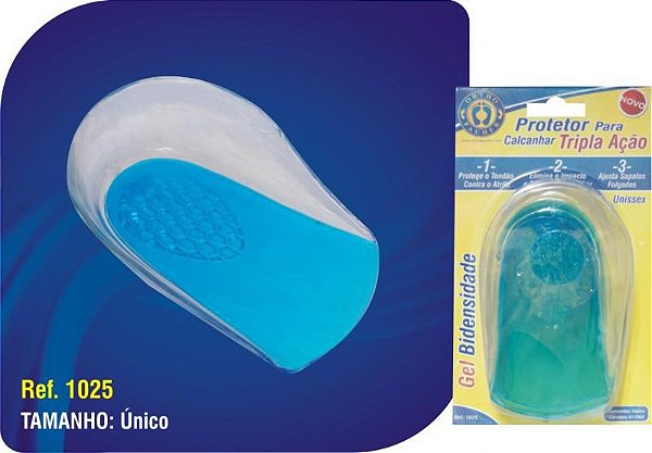 Protetor Para Calcanhar Silicone Tripla Ação Orthopauher