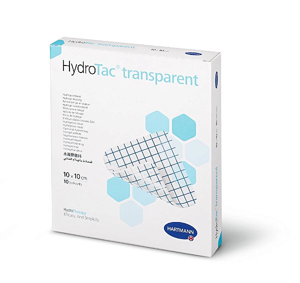 Kit 10 Curativos Hydrosorb Hydrotac Hidrogel Em Placa 10x10cm