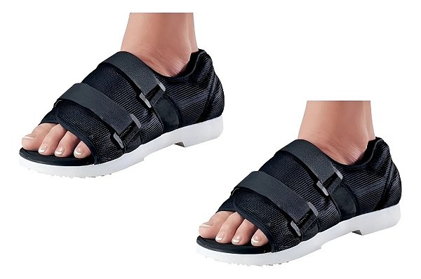 Kit 2 Unidades Sandália Pós Operatória Bilateral Donjoy