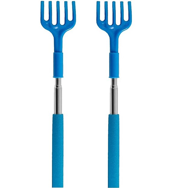 Kit 2 Mãozinhas Para Massagear E Coçar As Costas Supermedy