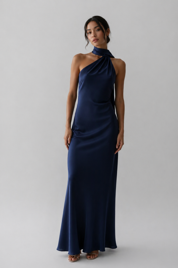 Vestido Martina Azul Marinho