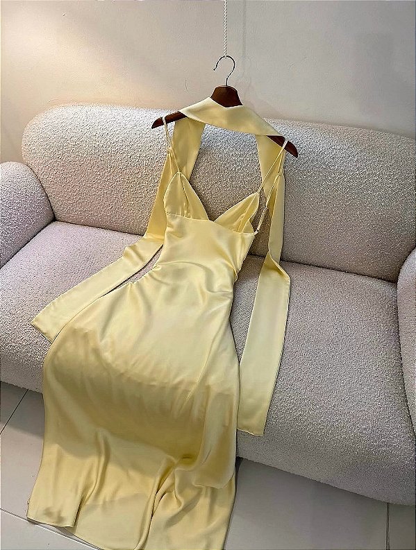 Vestido Teodora Amarelo