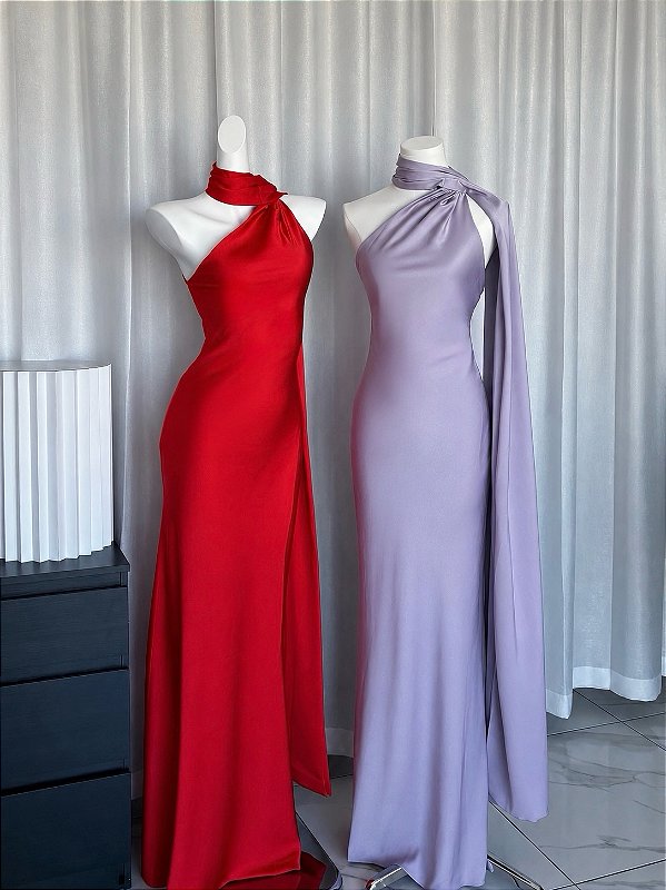 Vestido Martina Lilás