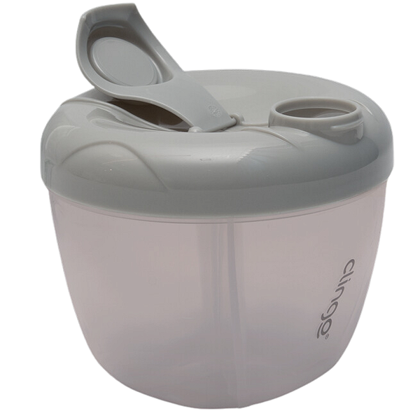 Pote Dosador Leite Em Pó Formula 4 Divisões - Clingo