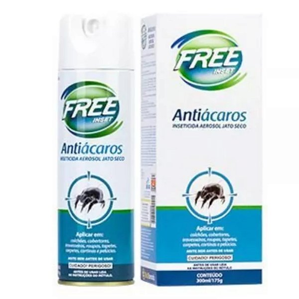 Free Inset Anti Ácaro - Interrompe O Ciclo Biológico  300 Ml