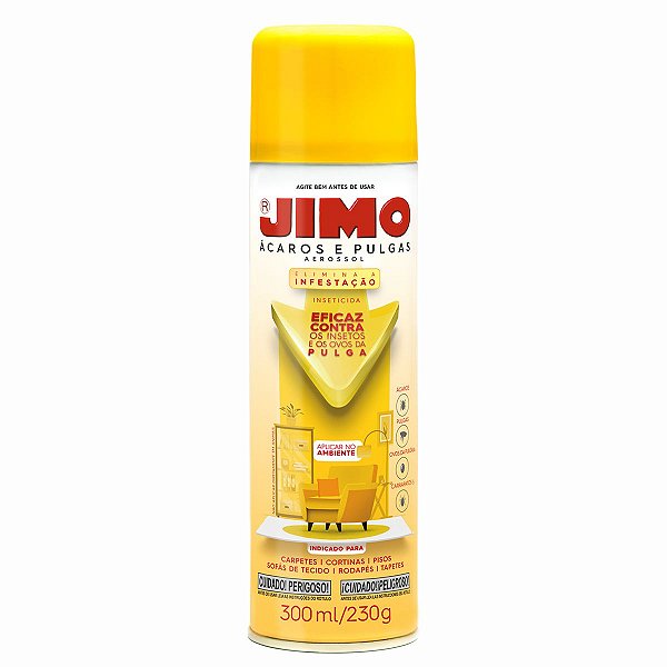 Jimo Anti Ácaros Pulgas E Carrapatos Spray 300ml
