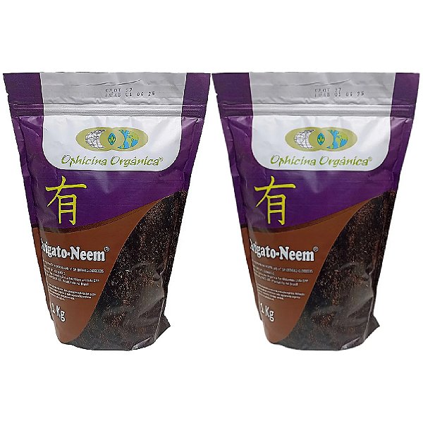 Torta Vegetal De Neem Pó De Neem Arigatou Neem Nim 1 Kg 2 Un